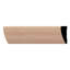 Moulure de boîtier en bois massif massif de qualité américaine à structure de bois massif de teinture pour bois massif l 32 po x l 2 1/4 po x P 32 po.-96930424