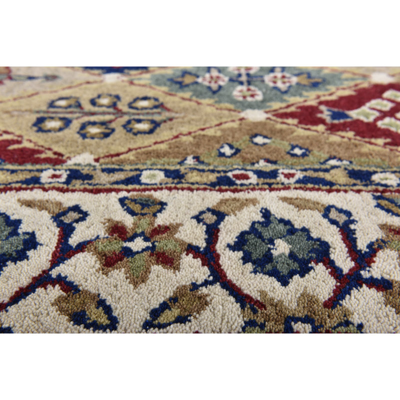 Oriental Hand Woven Area Rug, Rectangle 60 x 90cm
