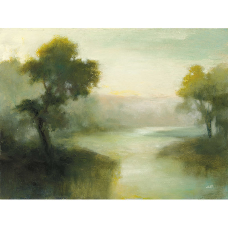 Reflection Sky par Julia Purinton - reproduction d'art sur toile tendue, H 12 po x l 16 po