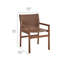 Chaise en cuir Sonora-114657684