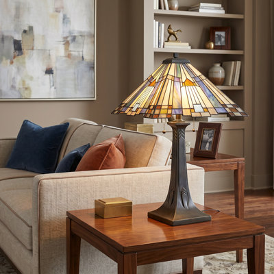 Lampe de table noire 25 po Inglenook