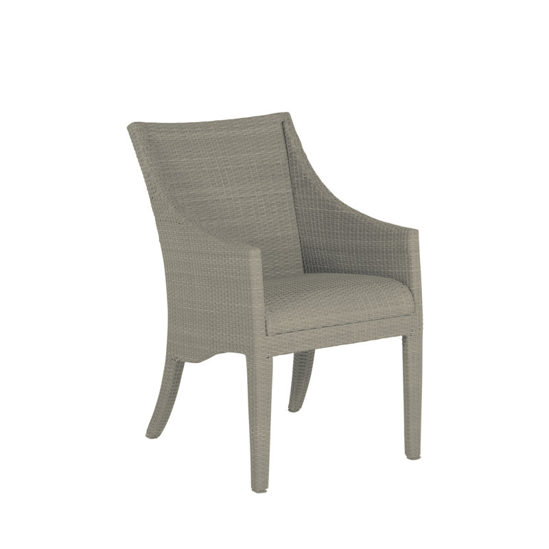 Athena Plus Patio Dining Armchair, Oyster