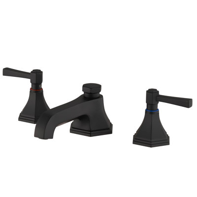Widespread 2-handle Bathroom Faucet with Drain Assembly