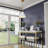 Velvain 1-Light White Finished Mental Shade Dimmable Classic Adjustable Pendant Chicken Light Fixture