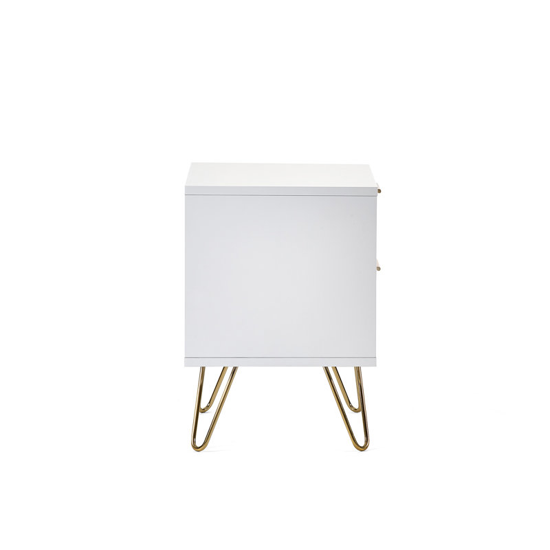 Brasstown 45cm W Bedside Table