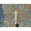Tapis noué à la main 8 pi 10 po x 12 pi 1 po brun en laine et en soie Sarouk 8463C52C572D4321A8ACEAA4D0ADC863
