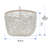 3 - Light Dimmable Drum Chandelier