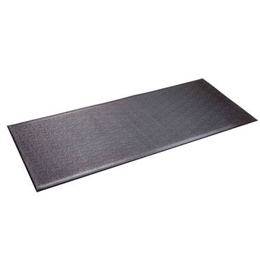 Rebrilliant Bouck Comfort Kitchen Mat, Black