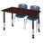 Mahogany/Chrome/Navy Blue