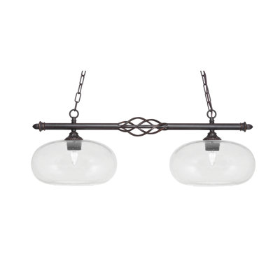 Éclairage pour îlot 2 lumières Elegante