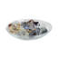 Clear Bowl w/18 Oxford Jewels-Two of Each Color