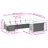 Vidaxl Garden Sofa Set PE Rattan L Modular-129485370