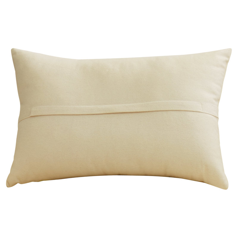 Cotton Reversible Throw Pillow
