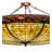 Leyburn Glass Semi Flush Mount