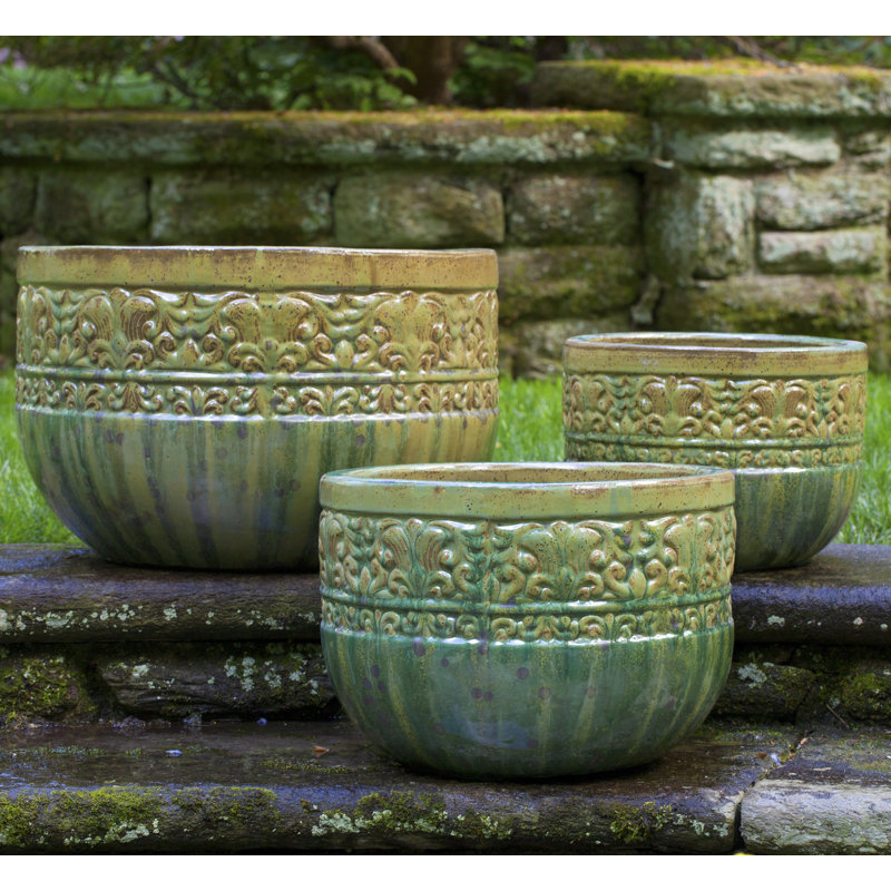 Quebrada Handmade Planter, Antico Terra Cotta