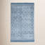 Bovina Geometric Area Rug in Navy/White-1450010899