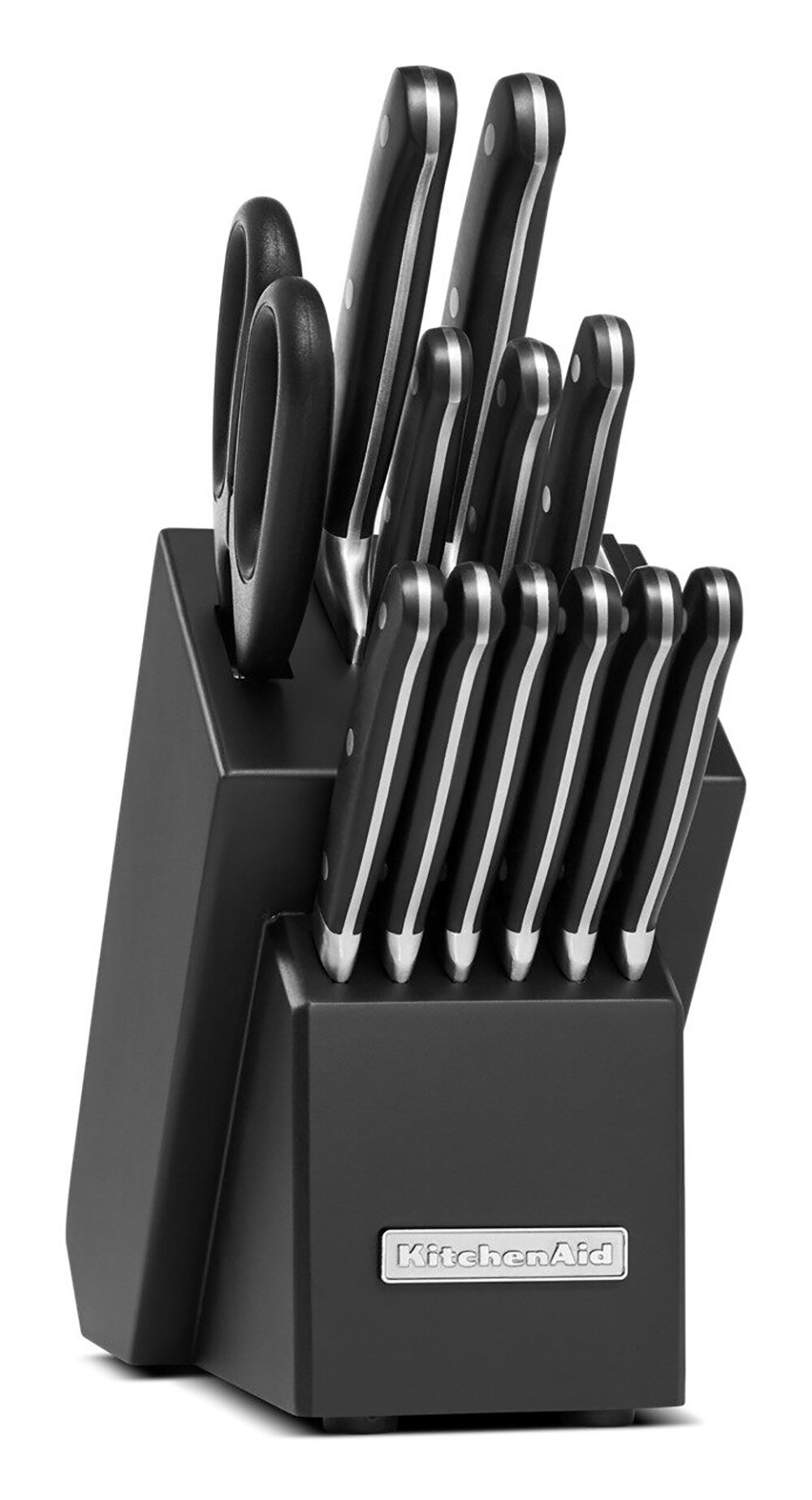 KitchenAid Forged Triple Rivet Cutlery Knife Block Set & Reviews