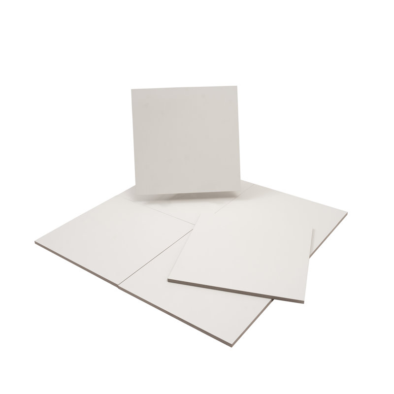 Sonata 12 X 12 In. Matte Porcelain Square Wall And Floor Tile (13.56 Sq Ft/Case) - 14 Pack, Arctic White