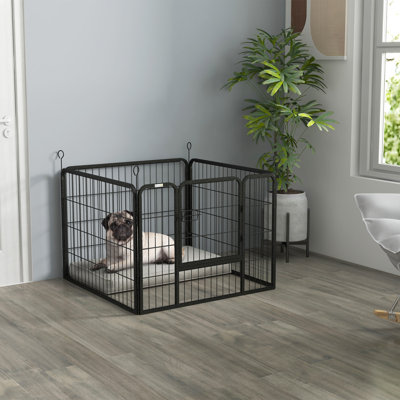 Barrière en métal pour animaux 23,5 po H