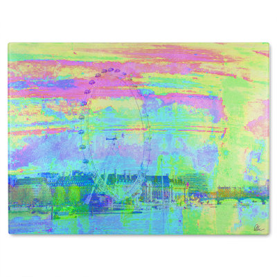 Fuzzy London Glass Chopping Board
