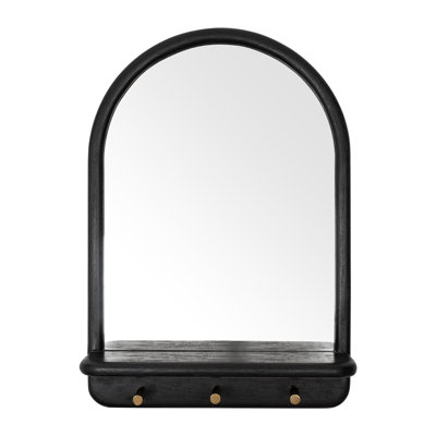Erving Solid Wood Accent Wall Mirror