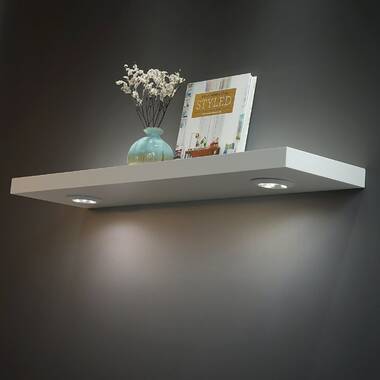 Stainless Steel Floating Shelf Latitude Run Size: 60