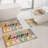 Happy Easter Striped, 4 Pcs Bath Rug Set