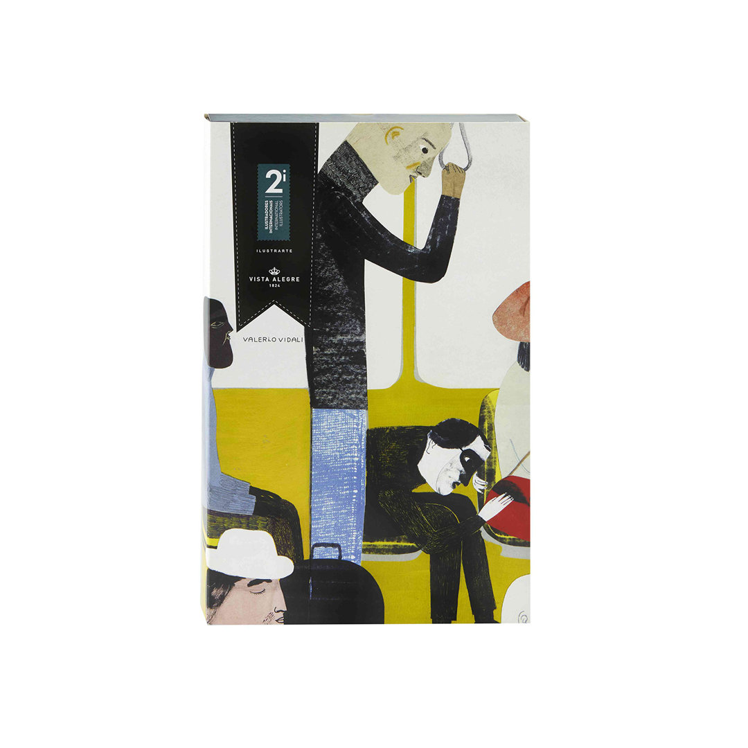 2I - Ilustradores Internacionais Porcelain Decorative Plate 1 Vista Alegre