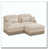 Beige + 2 sièges + 1 repose-pieds