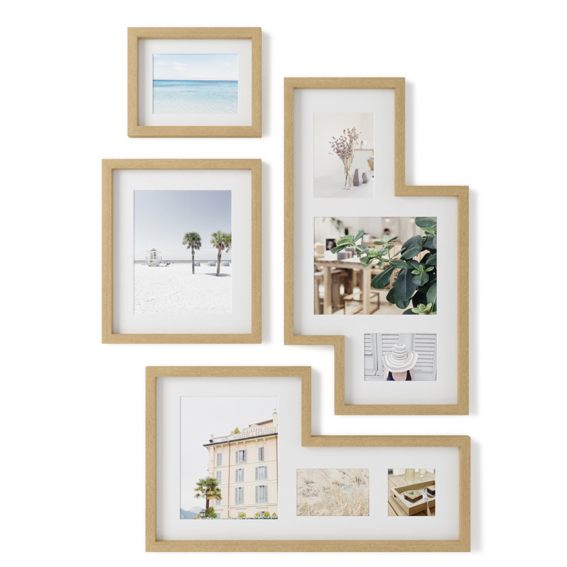 Umbra Mingle Gallery Picture Frame Set, Nickel