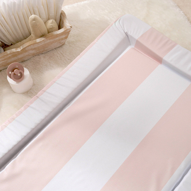 Baby Changing Mat - Hamptons, Pink