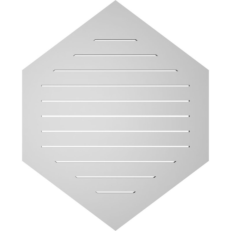 Pente verticale verticale en uréthane 9 pi, H 1 po x l 34 po x L 42 po