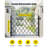 Single Folding Security Gate Lockable Scissor Gate-115238998