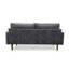 Canapé d'appoint en cuir vieilli 70 po Arbadella-239915585