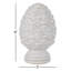 Sagebrook Home Harto Ceramic 6" Ivory Artichoke Figurine, A Charming Touch To Your Decor Collection