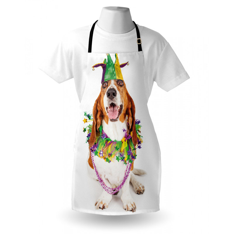 Tablier en gras mardi gras