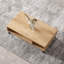 Table basse 43,3 po avec finition mate