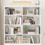 Akxel 47.2" W 3-Drawer Wood Grain Bookshelf-1484468043