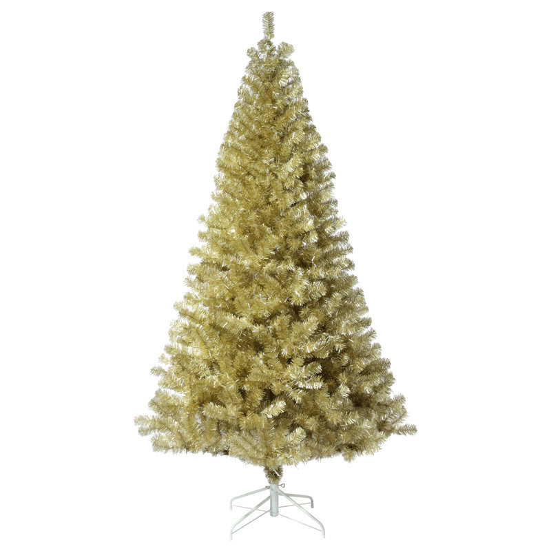 Lighted Artificial Pine Christmas Tree, 5'