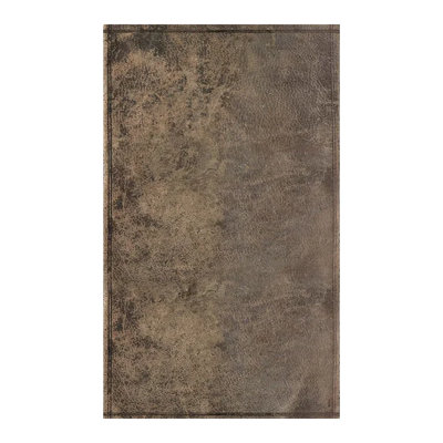 Leather Gray Cushioned Kitchen Mat