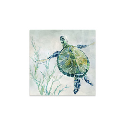 " Seaglass Turtle II " by Carol Robinson