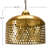 Metal Ceiling Light with Brushed