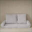 18-Position Convertible Sofa Bed - Fold-Out Single Couch for Versatile Use | White | Seat Depth 63.78-1601619787