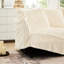 Fauteuil d'étude avec fauteuil confortable crème-2138551375