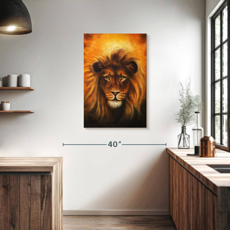 Brampt Leo, 36" H x 24" W