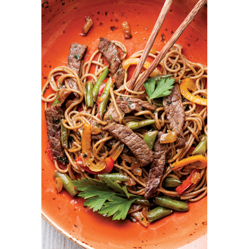 Wok filé asiatique antiadhésif de 14 po Nordic Ware