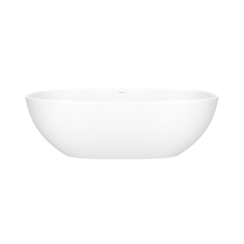Barcelona 67" x 32" Freestanding Soaking Bathtub With Void, Matte White