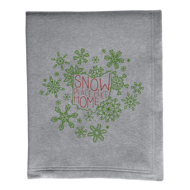 Hand Woven Throw Blanket, Gray