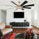72" Modern 8-Blade Ceiling Fan with Lights and Remote, 6-Speed Reversible Fan