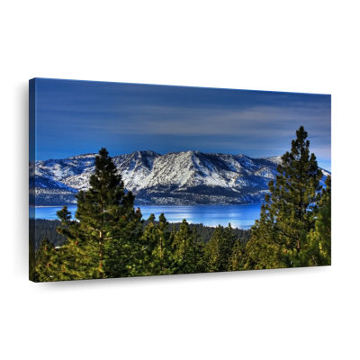 Lake Tahoe Sierra Mountains Canvas Print